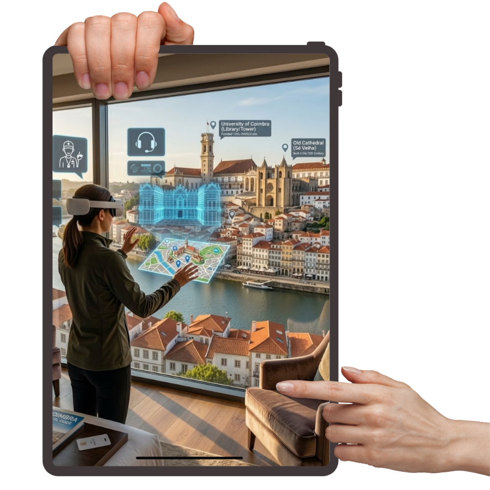 Experiência imersiva aplicada a turismo, cultura e património