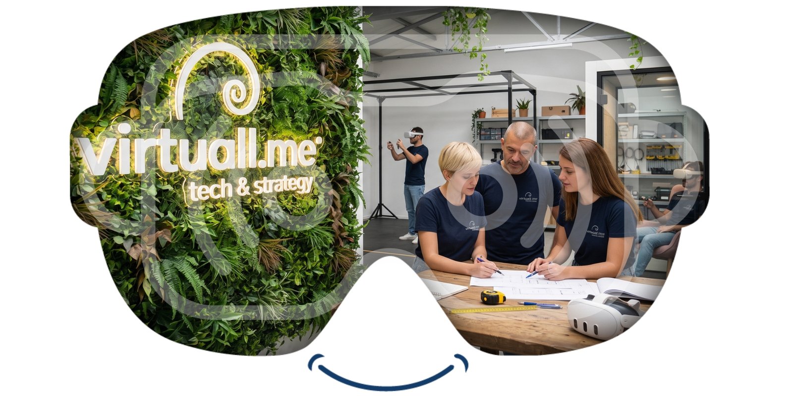 Equipa VirtuALL.me dedicada a tecnologias imersivas e inteligência artificial VirtuALL.me empresa portuguesa de tecnologias imersivas Investigação desenvolvimento e aplicação de tecnologias XR Colaboração entre tecnologia investigação e mercado na VirtuALL.me Ecossistema de parceiros tecnológicos e científicos da VirtuALL.me